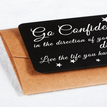 将图片加载到图库查看器,Graduation Wallet Card 2021 Gifts for Him Her Seniors Inspirational Card Inserts Gifts for Women Men High School College Nurses Student Girls Boys Graduates Birthday Well Wishes Cards from Dad Mom BFF