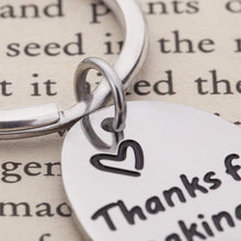 将图片加载到图库查看器,Gifts for Teacher 3PCS Heart Appreciation Keychain for Women Men Birthday Graduation Christmas Thank you Gift for Teacher Gift from Student Teacher End of Year Retirement Gift