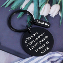 将图片加载到图库查看器,Coworker Leaving Office Gifts for Women Men Colleague Going Away Thank You Keychain Appreciation Gift for Her Him Leader Mentor Coworkers Christmas Birthday Boss Day Retirement Farewell Promotion Gift