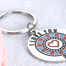 将图片加载到图库查看器,I Love You 3000 Keychain for Boyfriend Men Women Dad Cute Marvel Keychains Avenger Fans Gifts for Daughter Son Husband Wife Girlfriend Couple Anniversary Birthday Valentine's Day Key Chain