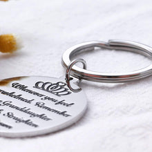 将图片加载到图库查看器,Granddaughter Gifts from Grandma Grandpa Inspirational Keychain Charm Gift From Granny Nana Mimi Gigi Christmas Birthday Graduation Key Chain Gift for Grandchild Her Teen Girls Women