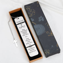 将图片加载到图库查看器,Baptism Gifts for Girls Boys Christian Confirmation Gifts for Women Men Inspirational Bible Verses Bookmark for Son Daughter Godson Christmas Birthday Easter Catholic Confirmation Gift for Him Her