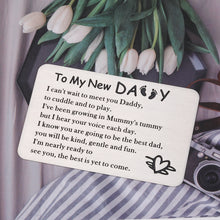 将图片加载到图库查看器,New Dad Gifts for Men, Wallet Insert Card Gifts for First Time Dad, New Dad to Be Gifts for Him Men, Pregnancy Announcement Gifts to Husband, New Daddy Gifts for Father's Day, First Time Daddy Gifts