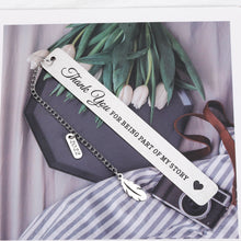 将图片加载到图库查看器,Thank You Gifts for Women Men Bookmark Graduation Appreciation Gifts for Teacher Coach Birthday Thanksgiving Christmas Gifts from Student Class Coworker Leaving Wedding Gifts for Him Her Book Lovers