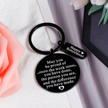 将图片加载到图库查看器,Happy Retirement Gifts for Men Women 2022 Retirement Keychain Thank You Gifts for Her Him Teacher Appreciation Present for Retiring Boss Nurses Coworker Going Away Leaving Gifts for Retired Colleague
