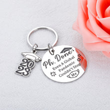 将图片加载到图库查看器,PhD Graduation Gifts for Him Her Funny Keychain 2023 Graduation Presents for Women Men MBA MSW Doctorate Masters Degree Pharmacist Son Daughter Best Friend Graduates Charms for Nursing Law School Male