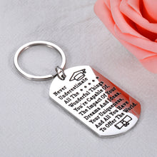 将图片加载到图库查看器,Gifts for Graduating Seniors 2021 Keychain for Him Her College Masters High School Student Graduation Gifts for Girls Boys Future Nurse Teacher Inspirational Gifts for Women Men Grads BFF Son Daughter