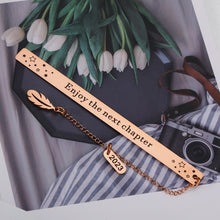 将图片加载到图库查看器,Enjoy The Next Chapter Bookmark for Book Lover, Class 2023 Graduation Gifts for Her Him College High School Student, Retirement Gifts for Women Coworker Leaving, Daughter Birthday Christmas Presents