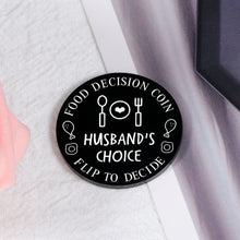 将图片加载到图库查看器,Funny Food Decision Coin Gifts for Men Women Valentines Day Gifts for Him Her Husband Anniversary Birthday Gifts from Wife Wedding Gifts for Newlyweds Newly-Married Couple Friends Destiny Flip Coin