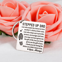 将图片加载到图库查看器,Step Dad Fathers Day Gift Stepdad Keychain Gifts from Kids Stepfather Father In Law Wedding Birthday Christmas Presents from Stepdaughter Wife Daughter to Bonus Dad Valentines Gift Ideas Thanksgiving