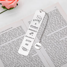 将图片加载到图库查看器,Class of 2023 Graduation Gifts Funny Bookmark for Him Her High School Graduates Presents for Women Men Nursing School College Student Grads Gift for Daughter Son Friends PhD Master Degree Keepsake