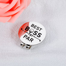 将图片加载到图库查看器,Boss Gifts for Men Women Boss Lady Christmas Present Golf Ball Marker for Golf Lovers Leader Mentor Boss Day Birthday Gifts Idea for Him Her Retirement Valentines Thank You Charm Golf Accessories