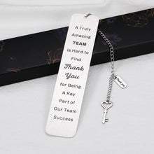 将图片加载到图库查看器,Employee Appreciation Gifts for Coworker Staff Team Member Anniversary Boss Day Gift for Leader Mentor Manager Birthday Christmas Present for Colleague Promotion Leaving Going Away Retirement Bookmark