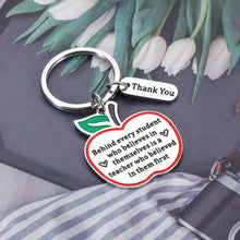 将图片加载到图库查看器,Teacher Appreciation Gifts for Women Men Thank You Keychain Teachers Day Birthday Graduation Gift for Him Her Teaching Friends Preschool Daycare Special Education Christmas Valentines Retirement Charm