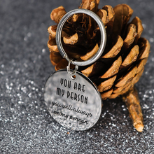 将图片加载到图库查看器,Eunigem Best Friend Gifts Keychain Couple Set Gift for Him Her You are My Person Bestie Gift Keychain, Sisters Gift Keychain, BFF Gift Inspirational Friendship Gift for Women Men Teens Girls Boys