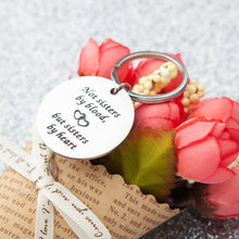 将图片加载到图库查看器,Sister Gifts Keychain from Sister Brithday Gift for Sisters Best Friend Keychain Friendship Pendants for Women Girls A Sister is God's Way of Making Sure We Never Walk Alone Wedding Jewelry for Her