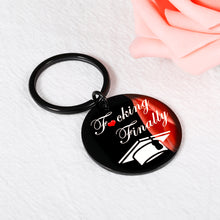 将图片加载到图库查看器,Graduation Keychain Gifts for Women Men Class of 2022 Seniors Funny High School Students Nursing Medical Masters Graduation Gifts for Him Her College Female Male Grads Son PhD Degree Presents Friends