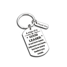 将图片加载到图库查看器,Leader Boss Appreciation Gifts Keychain for Men Women Office Boss Day Leaving Thank You Gifts for Supervisor Mentor PM Coach Birthday Retirement Going Away Christmas Presents for Manager Boss Lady