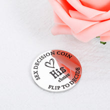 将图片加载到图库查看器,Funny Valentines Day Gifts for Men Women I Love You Gifts for Him Her Anniversary Birthday Present for Husband Boyfriend Wife Girlfriend Wedding Engagement Pocket Love Token Double-sided Decision Coin