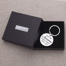 将图片加载到图库查看器,Inspirational Keychain for Men Women Motivational Birthday Gifts for Her Him Positive Affirmation Gifts for Coworker You are Awesome Keep That Cheer Up Keychain for Friend Christmas Gift