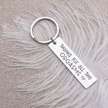 将图片加载到图库查看器,Eunigem Funny for Boyfriend Girlfriend Husband Wife Keychain Naughty Gift Idea for Him Her Hubby Valentines Day Birthday Christmas Adult Humor Jewelry for Men Women Guys Couple Keychain