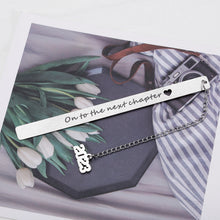 将图片加载到图库查看器,On The Next Chapter Bookmark for Book Lover Class of 2023 Graduation Gifts for Him Her High School College Student Birthday Christmas Presents for Daughter Son Coworker Leaving Farewell Holiday Gifts