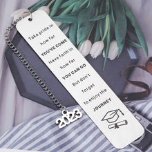 将图片加载到图库查看器,Class of 2023 Senior Graduation Gifts for Her Him Inspirational Bookmark Gifts for College High School Students Graduate Charms for Nursing Medical Lawyer Women Men Masters PhD Son Daughter Present