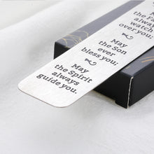 将图片加载到图库查看器,Baptism Gifts for Girls Boys Christian Confirmation Gifts for Women Men Inspirational Bible Verses Bookmark for Son Daughter Godson Christmas Birthday Easter Catholic Confirmation Gift for Him Her