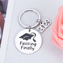 将图片加载到图库查看器,Funny Graduation Keychain Gifts for Class of 2023 Women Men Grads Gifts for Her Him High School Student Girls Boys College Masters Presents for Nursing Law School Female Gifts from Best Friend Mom Dad