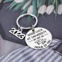将图片加载到图库查看器,High School Graduation Gifts for Her Him, Best Friend High School Graduation Gift, 2023 Senior High School Graduation Gifts for Girl Boys, We Are Proud of You Graduation Keychain Gift for Daughter Son