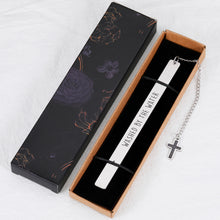 将图片加载到图库查看器,Baptism Gifts for Newborn Boys Girls, First Communion Gifts for Him Her, Adult Baptism Religious Faith Bookmark Gift for Women Men, Godson Goddaughter Baptism Gift from Mom Dad Friends, Baptist Charm