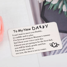 将图片加载到图库查看器,New Dad Gifts for Men, Wallet Insert Card Gifts for First Time Dad, New Dad to Be Gifts for Him Men, Pregnancy Announcement Gifts to Husband, New Daddy Gifts for Father's Day, First Time Daddy Gifts