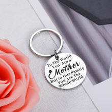 将图片加载到图库查看器,Mom Gifts for Mother In Law Women Her Keychain Mommy To Be Birthday Mother’s Day Jewelry from Daughter Son Friend Thank You Gifts Thanksgiving Day Christmas Presents for Wife Bride Mother from Husband