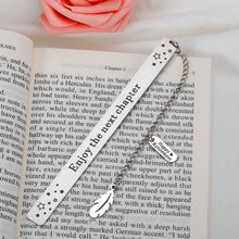 将图片加载到图库查看器,Happy Retirement Enjoy The Next Chapter Bookmark for Women Men 2022 Nurse Teacher Retirement Gifts for Her Him Thank You Appreciation Present for Retiring Boss Mentor Coworker Going Away Goodbye Gift