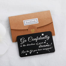 将图片加载到图库查看器,Graduation Wallet Card 2021 Gifts for Him Her Seniors Inspirational Card Inserts Gifts for Women Men High School College Nurses Student Girls Boys Graduates Birthday Well Wishes Cards from Dad Mom BFF