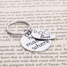 将图片加载到图库查看器,Best Friend Forever Keychain Friendship Jewelry Gifts for Women Teens Grils Sisters Besties BFF Christmas Birthday Relationship Gifts for Long Distance Friend