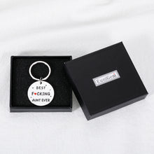 将图片加载到图库查看器,Funny Gifts for Aunts Birthday from Niece Nephew Unique Keychain for Women Auntie Aunt To Be Sister-in-law Jewelry from Sisters Daughter-in-law Christmas Mothers Day Best Aunt Ever Charm for Her