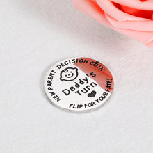 将图片加载到图库查看器,New Parent Decision Coin Gift for First Time Mom Dad Mummy to Be Funny New Baby Gift for Couple Pregnancy Mommy Mothers Fun Christmas Birthday Present Family Gathering Charm Double-Sided