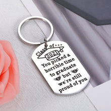 将图片加载到图库查看器,College Graduation Gifts for Her Him Keychain 2021 Senior Men Women Funny High School Graduation Gifts for Masters Boys Girls Nursing Law Medical School Student Females Male Grad Presents from Dad Mom