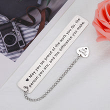 将图片加载到图库查看器,Coach Teacher Appreciation Thank You Gifts for Boss Leader Inspirational Bookmark Gifts for Mentor Going Away Leaving Promotion from Coworkers Staff Team Holiday Gifts for Office Women Men Nurses