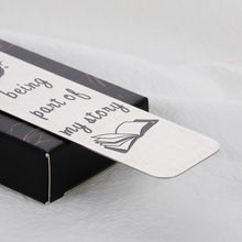 将图片加载到图库查看器,Thank You for Being Part of My Story Bookmark Appreciation Gifts for Teacher Week Thank You Gifts for Women Men Teachers Presents from Students Class 2022 Graduation Bookmark to Friends Masters Degree