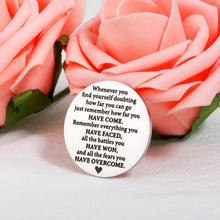 将图片加载到图库查看器,Inspirational Gifts for Men Teen Boys Encouragement Recovery Gifts for Women Girl Cancer Survivor Warrior Fighter Little Pocket Hug Token Long Distance Relationship Keepsake Surgery Sobriety Present