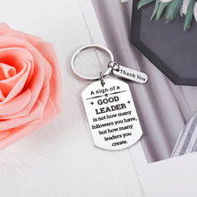将图片加载到图库查看器,Leader Boss Appreciation Gifts Keychain for Men Women Office Boss Day Leaving Thank You Gifts for Supervisor Mentor PM Coach Birthday Retirement Going Away Christmas Presents for Manager Boss Lady