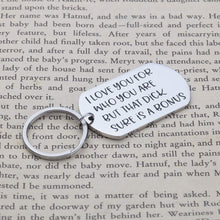 将图片加载到图库查看器,Funny Keychain for Boyfriend Husband Gifts from Girlfriend Wife Anniversary Valentine's Day Christmas Adult Humor Mature Sexy Sarcasm Naughty Gag Gift Idea for Men Him Fiance