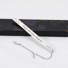 将图片加载到图库查看器,Enjoy The Next Chapter Bookmark for Book Lover Class of 2022 Graduation Gifts for Him Her High School Student Coming-of-Age Birthday Gifts for Son Daughter Coworker Promotion Going Away Presents