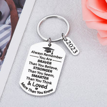 将图片加载到图库查看器,2023 Graduation Gifts for Him College Graduation Gifts for Her Senior High School Gifts for Son Daughter Best Friends Nursing Law School PhD Masters Degree Kindergarten Preschool Graduation Keychain