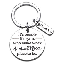 将图片加载到图库查看器,Coworker Gifts for Office Women Men Leaving Going Away Gifts for Work Bestie Thank You Keychain Appreciation Gifts for Her Him Colleague Christmas Birthday Retirement Promotion Gifts for Leader Mentor