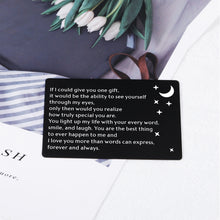 将图片加载到图库查看器,Husband Boyfriend Wallet Insert Card Gifts for Him Her Anniversary Birthday Wedding Card Gifts from Wife Girlfriend Hubby Valentines Day Engagement I Love You Gifts for Men Fiance Christmas Presents