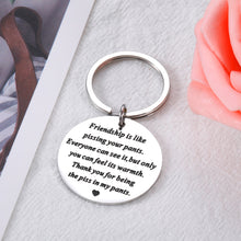 将图片加载到图库查看器,Funny Friendship Gifts for Women Friends Unique Christmas Gifts for Best Friend Men Bestie Birthday Gifts for Long Distance Friendship Keychain BFF Holiday Leaving Going Away Wedding Cheer Up Gifts