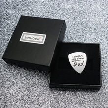 将图片加载到图库查看器,Father’s Day Gifts Personalized Guitar Pick for Dad Father Stepfather Stepdaddy Daddy I Couldn't Pick a Better Dad Guitar Pick Gift from Wife Daughter Son Kids Child Birthday Gift for Men Present